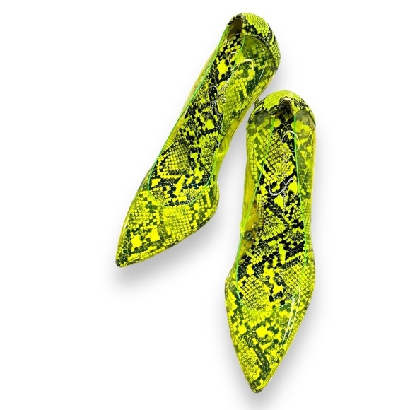 Jessica Simpson Size 7M Pixera 2 Neon Yellow - Picture 1 of 7